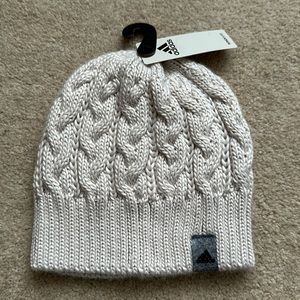 Adidas ladies knit beanie hat